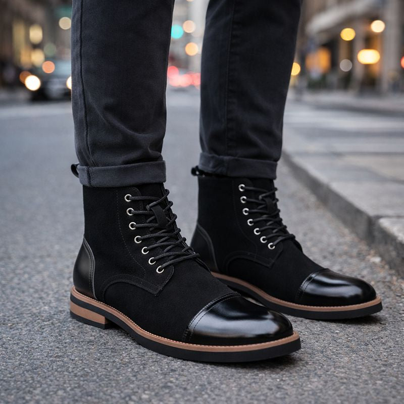 Botines de vestir para hombre de estilo urbano - Skorvald