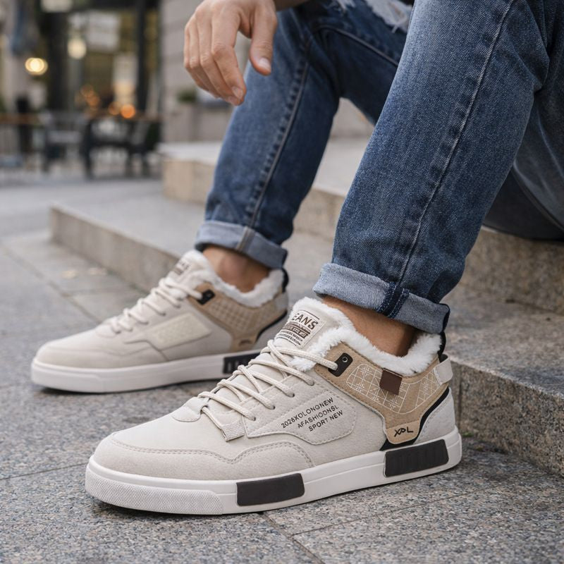 Zapatillas deportivas tejido para hombre forro interior polar - Eirikr