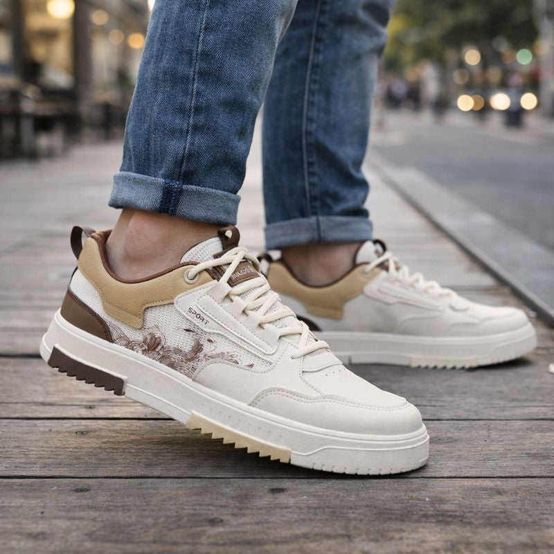 Zapatillas deportivas tejido para hombre panel de malla - Bjarnulf