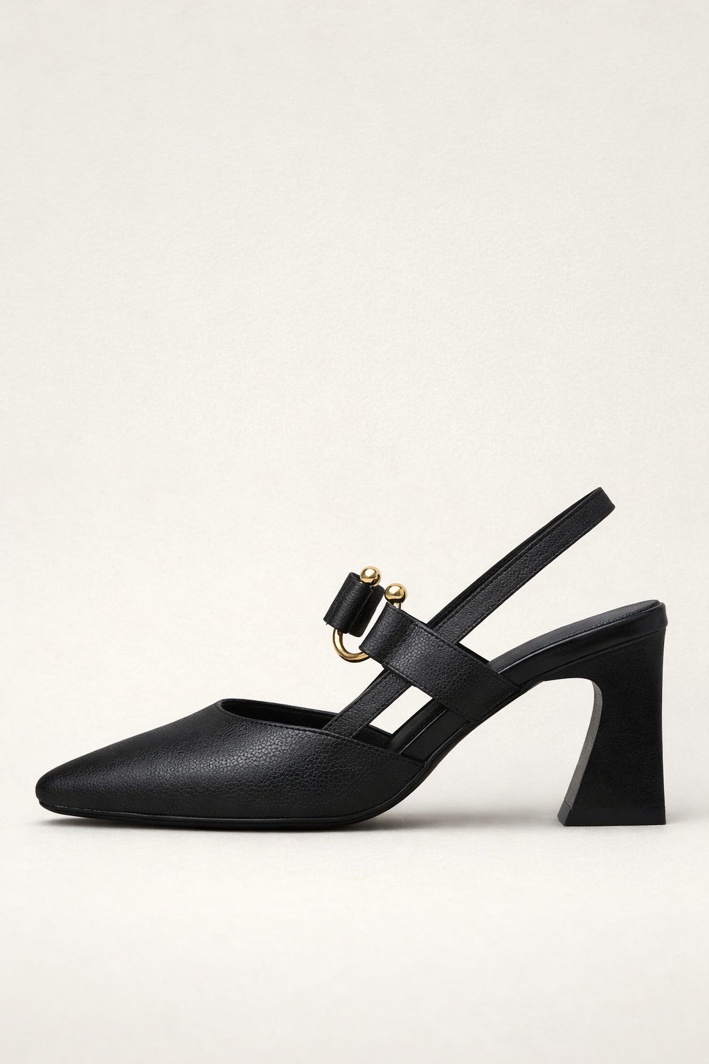 Zapatos de tacón con correa frontal para mujer - Greta