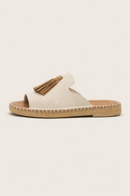 Sandalias planas con borla para mujer - Annelie