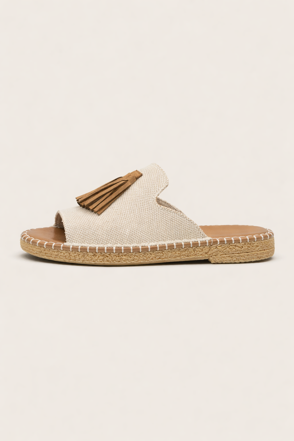 Sandalias planas con borla para mujer - Annelie