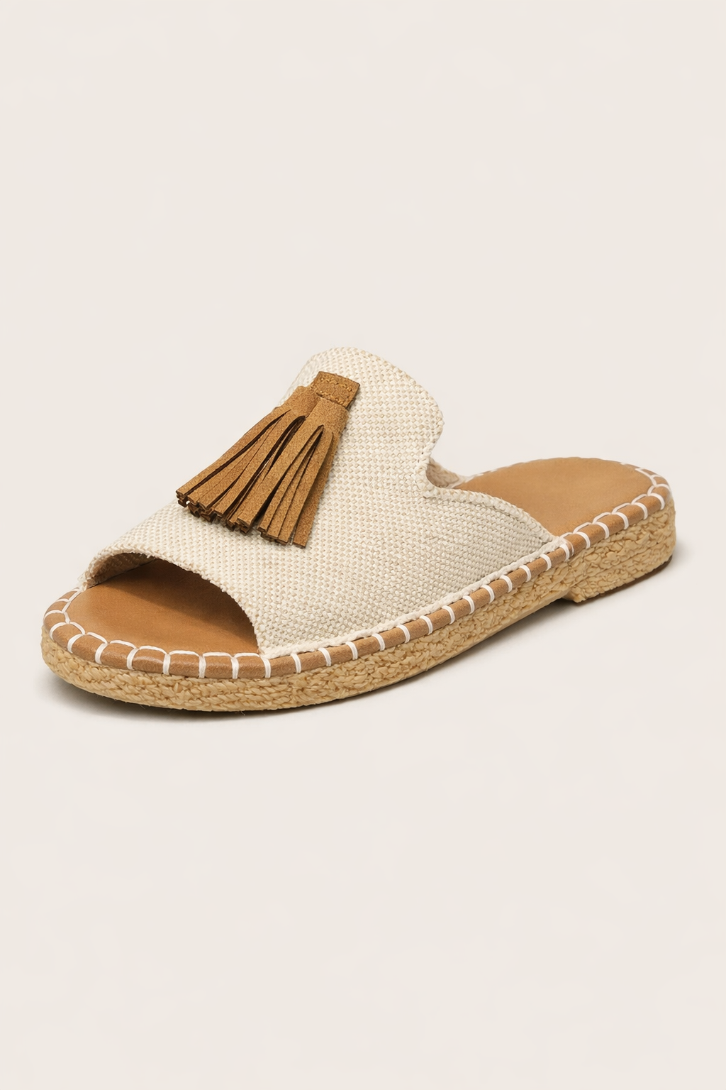 Sandalias planas con borla para mujer - Annelie