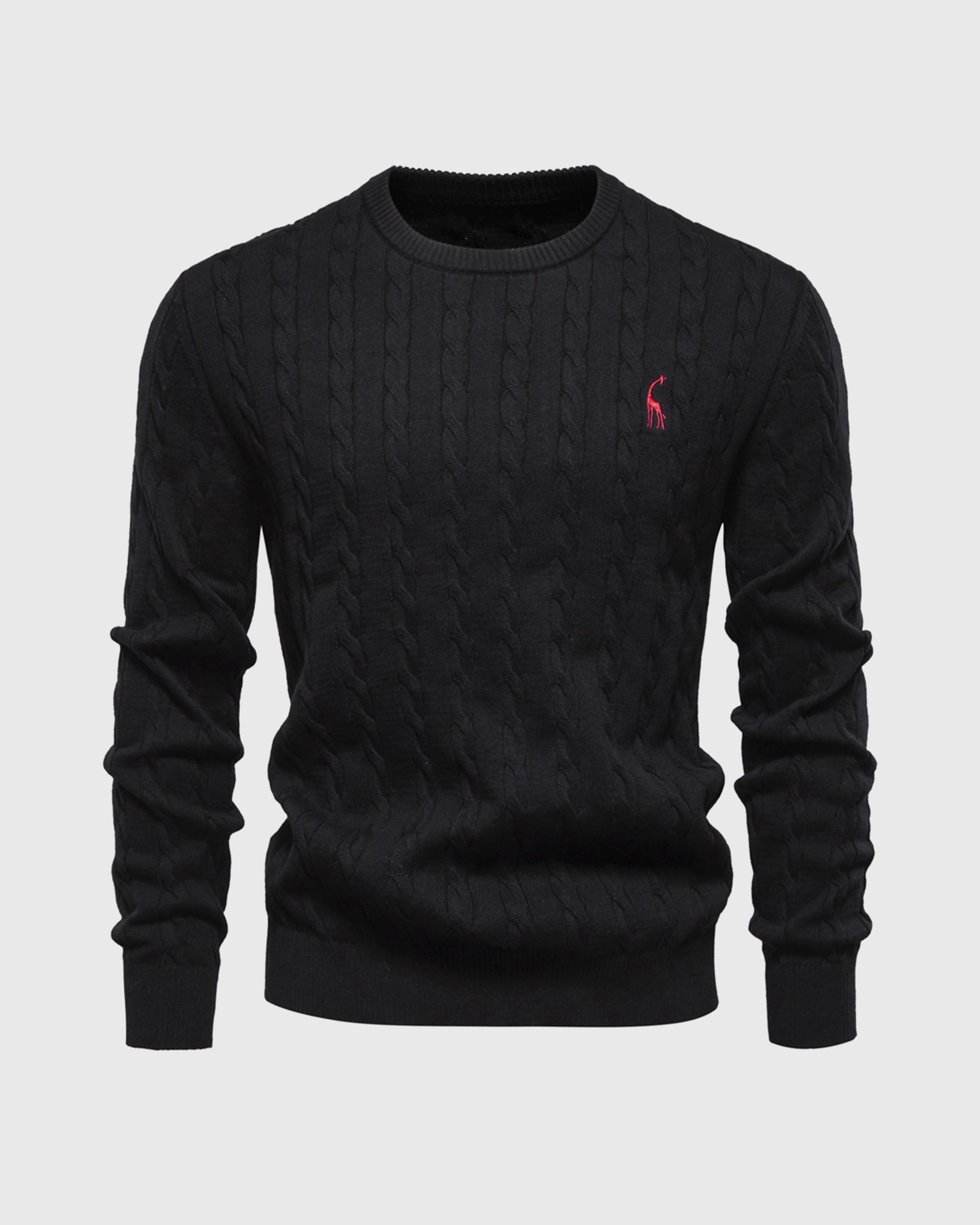 Suéter para hombre tejido de punto trenzado - Lioren