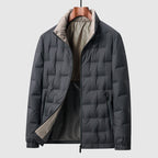 Chaqueta plumón hombre cálida relleno premium ajuste favorecedor cortaviento - Anders