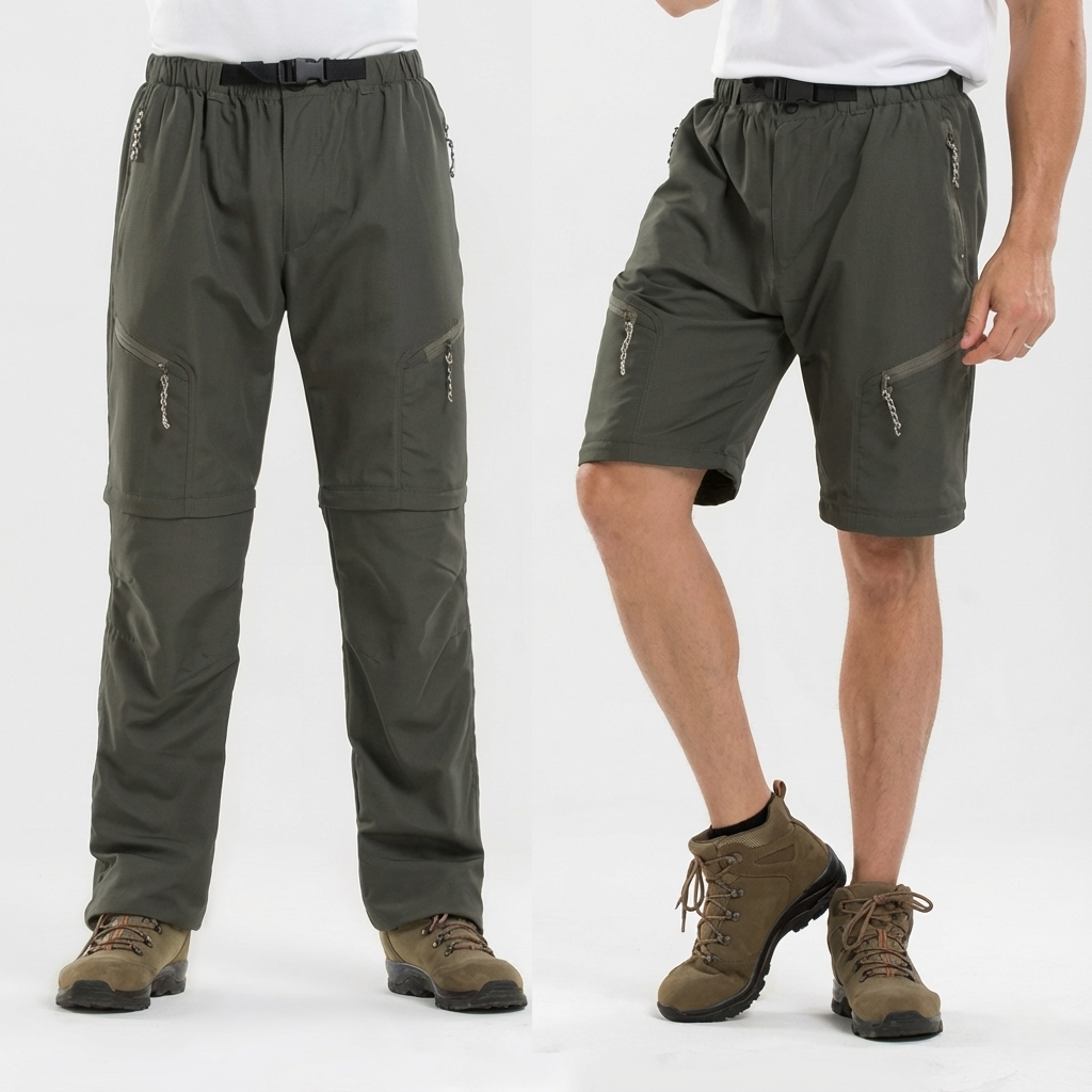 Pantalones técnicos para hombre desmontables - Leif