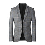 Blazer hombre clásico corte entallado material transpirable elegante oficina - Aurelio
