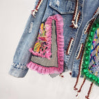 Coachella - Chaqueta vaquera con borlas