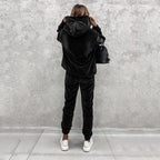 Caren - Set de Terciopelo Chic