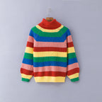 Desirée - Jersey de rayas Rainbow para mujer