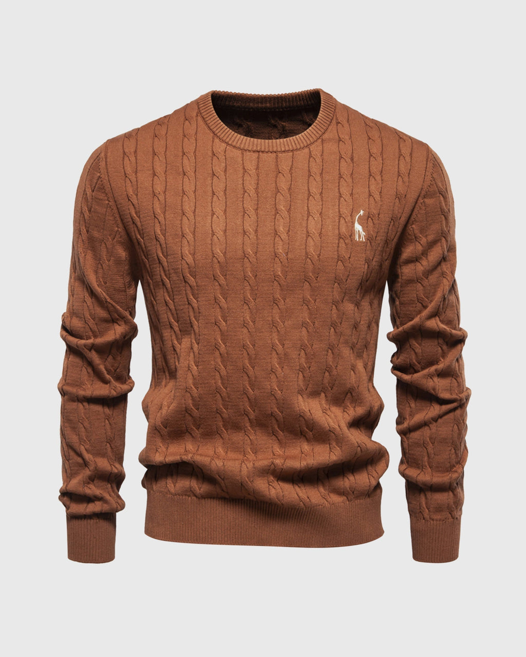 Suéter para hombre tejido de punto trenzado - Lioren