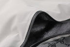 Chaqueta hombre capucha desmontable forrada piel contemporánea materiales premium - Klein