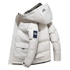 Chaqueta acolchada hombre capucha gruesa aislante cálida invierno resistente - Jago
