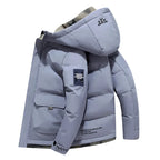 Chaqueta acolchada hombre capucha gruesa aislante cálida invierno resistente - Jago