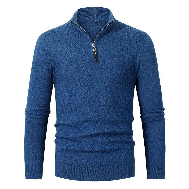 Jersey de punto con media cremallera - Nivard