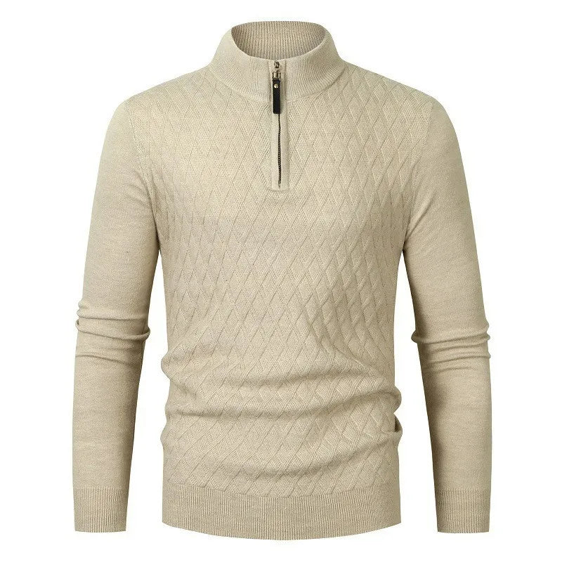 Jersey de punto con media cremallera - Nivard
