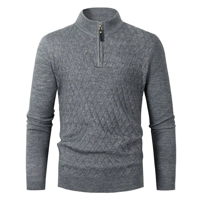 Jersey de punto con media cremallera - Nivard