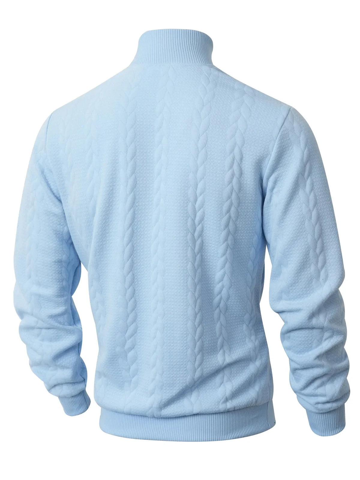 Jersey de punto para hombre con cuello alto - Matteo