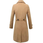 Abrigo lana hombre corte clásico elegante invierno cálido versátil - Aldric
