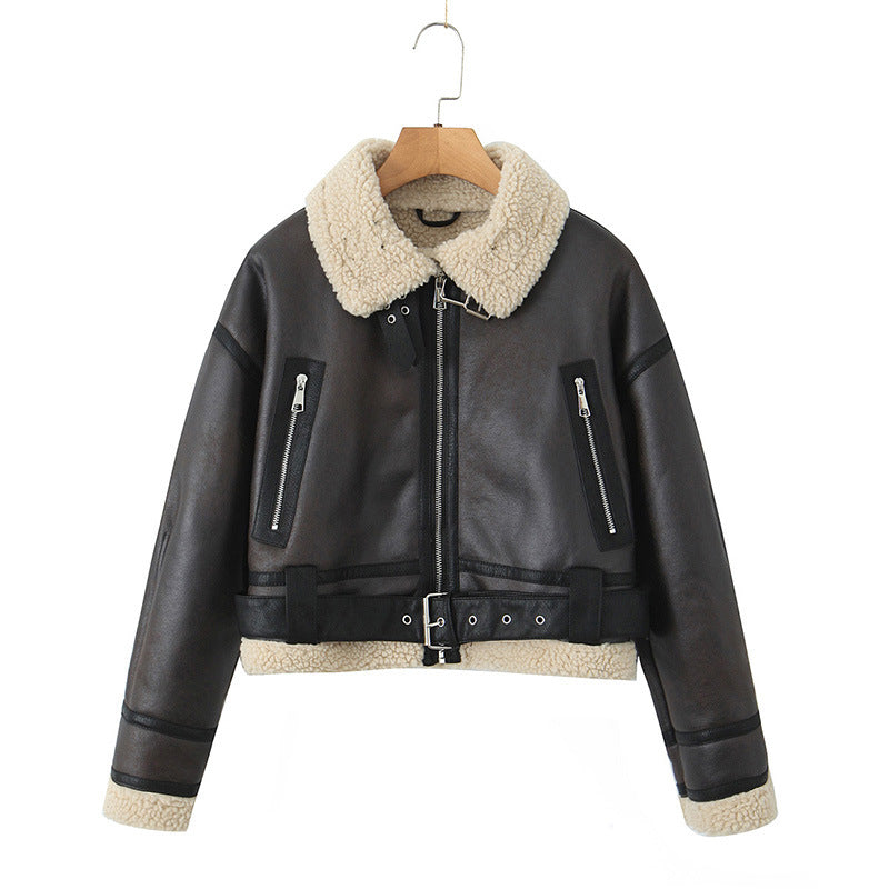 Cazadora aviador para mujer con interior térmico - Althea