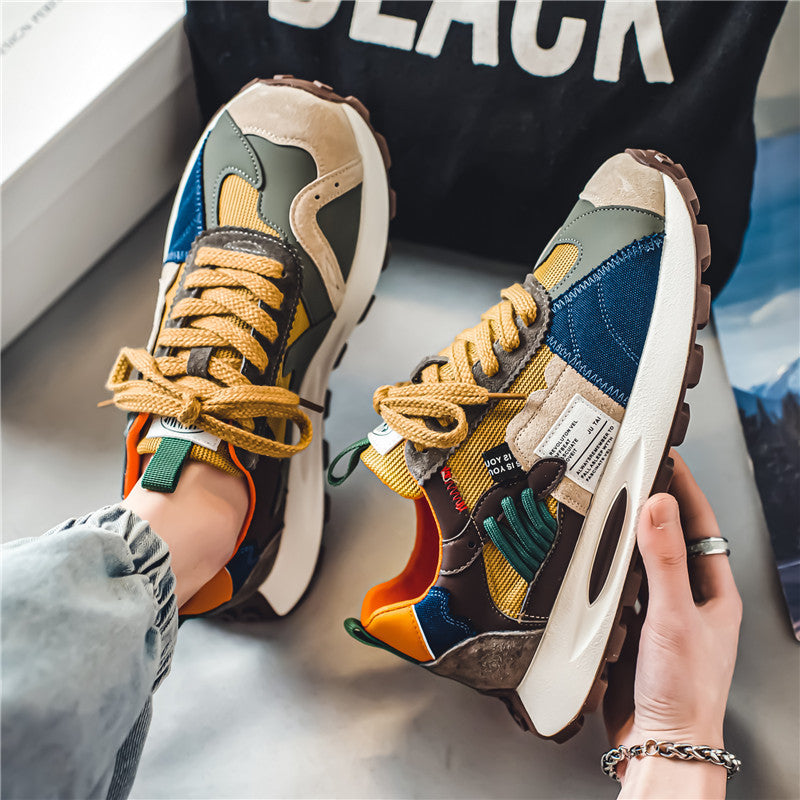 Zapatillas para hombre de estilo llamativo y suela gruesa - Laredo