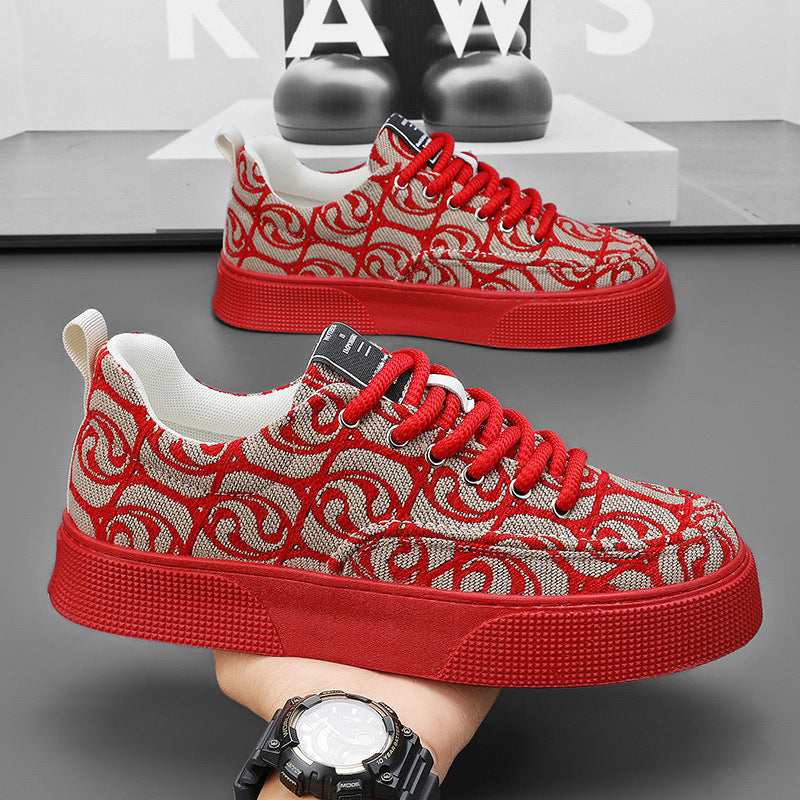 Zapatillas para hombre diseño jacquard urbano - Mauro