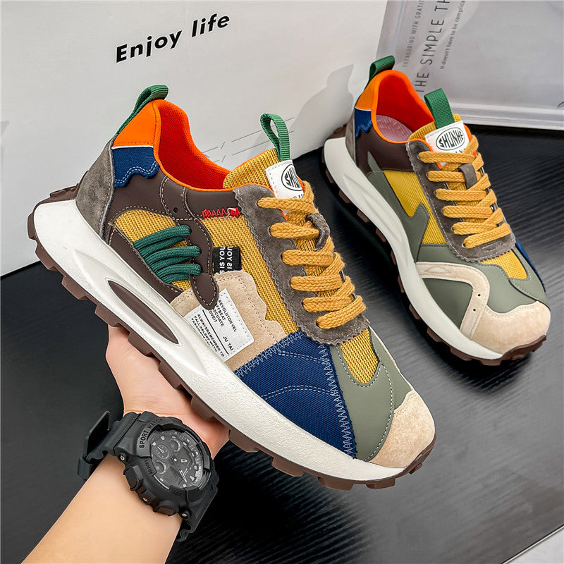 Zapatillas para hombre de estilo llamativo y suela gruesa - Laredo