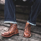 Botas de cuero para hombre estilo vintage - Xavi