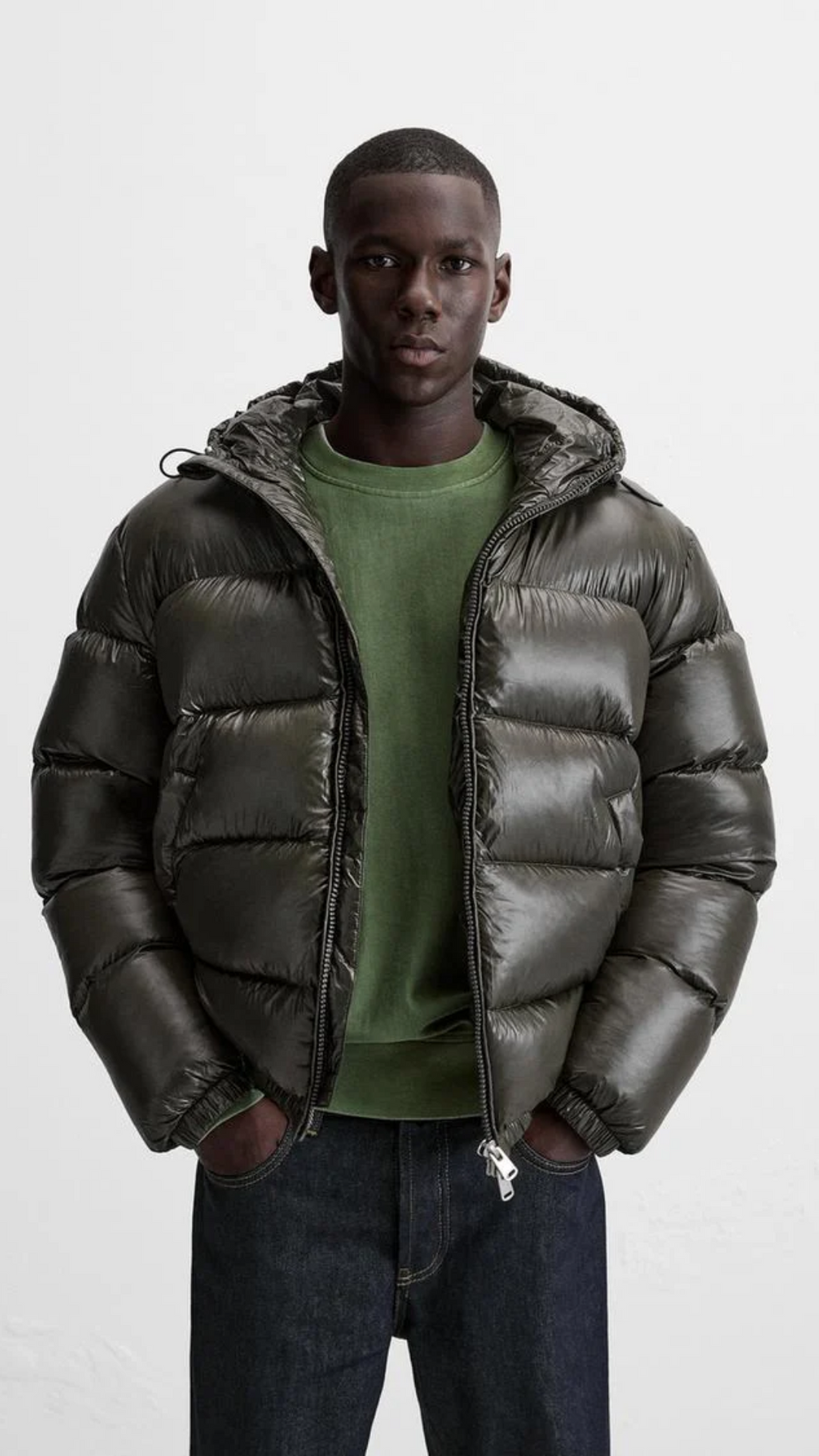 Chaqueta plumón unisex ligera aislamiento máximo transpirable puffer invierno - Tom