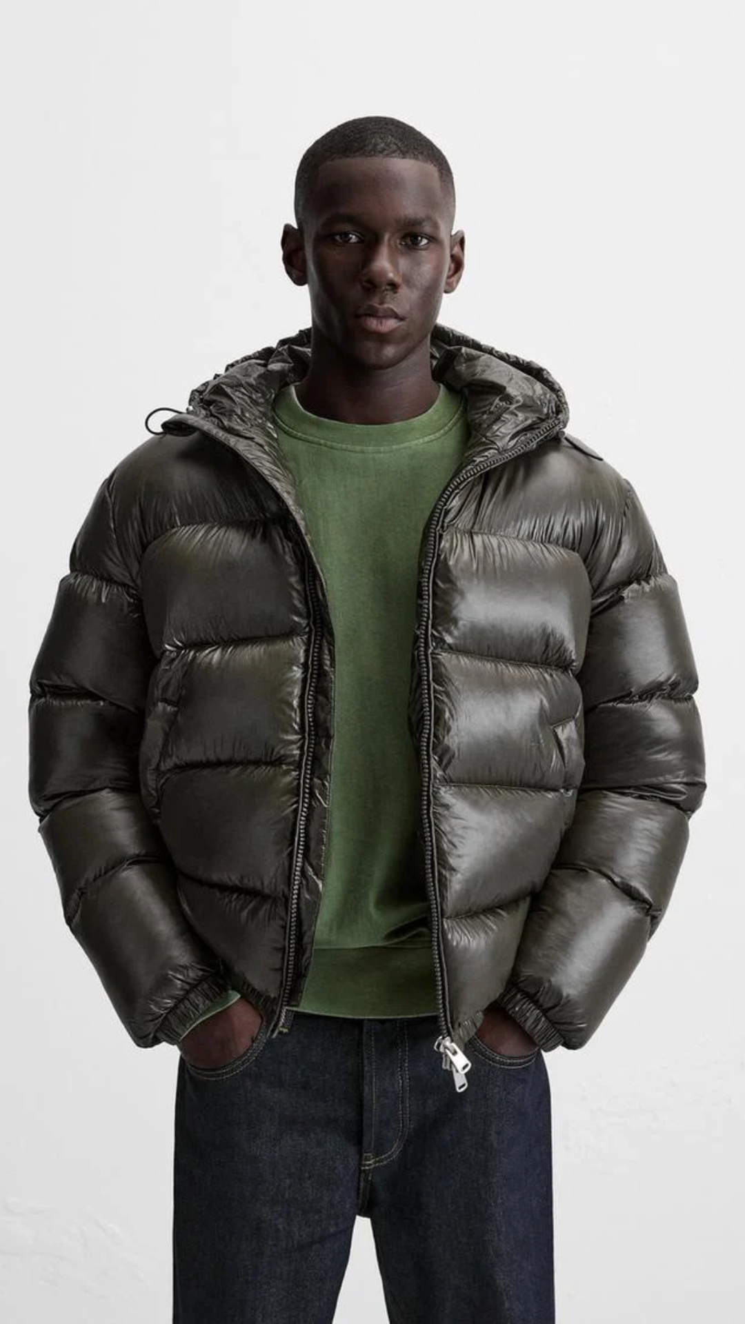 Chaqueta plumón unisex ligera aislamiento máximo transpirable puffer invierno - Tom