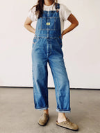 Peto vaquero mujer algodón vintage oversize ajustable – Susi