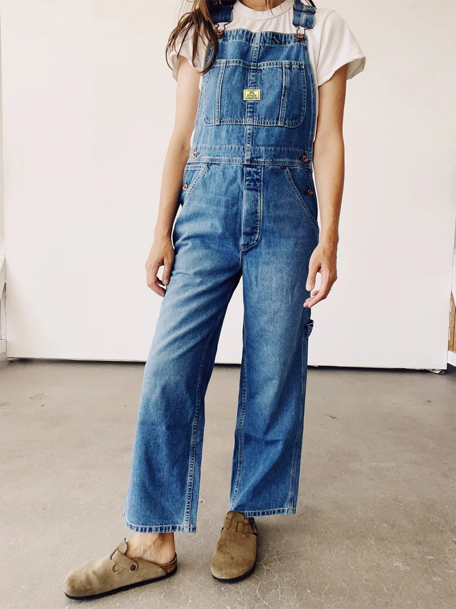 Peto vaquero mujer algodón vintage oversize ajustable – Susi
