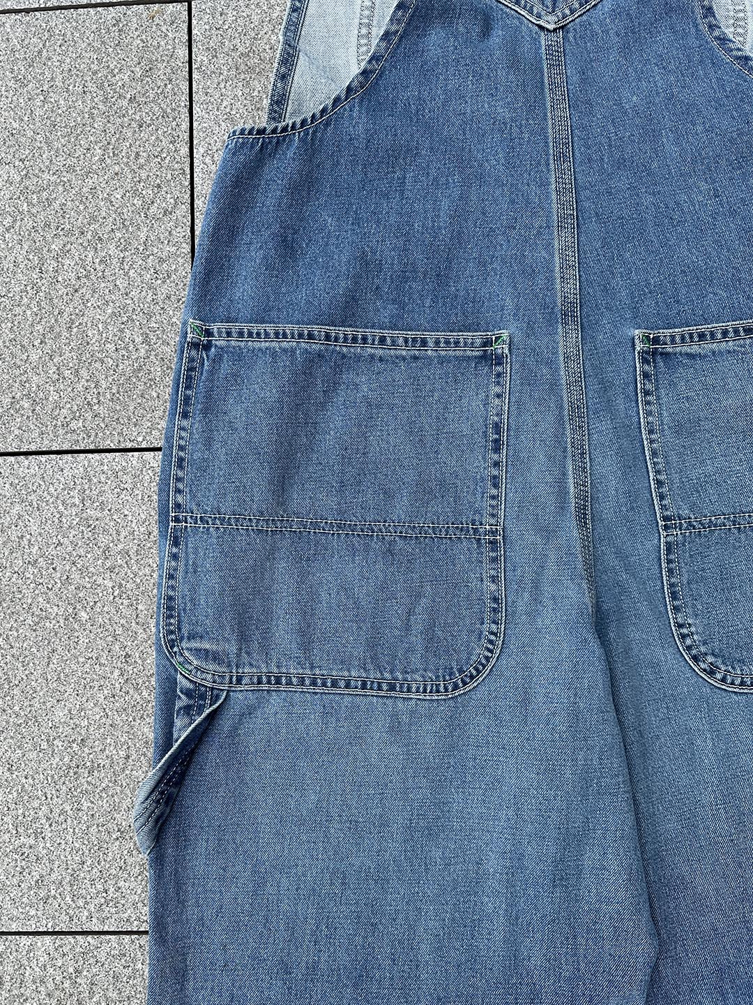 Peto vaquero mujer algodón vintage oversize ajustable – Susi