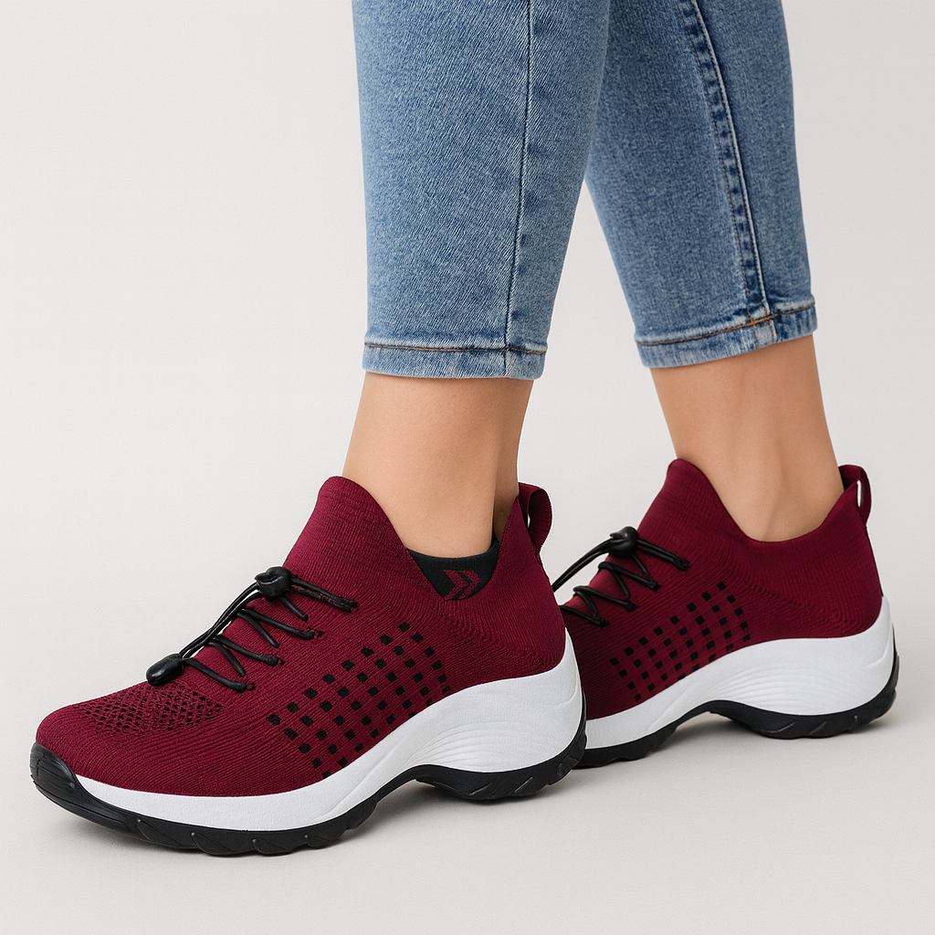 Zapatillas deportivas ortopédicas para mujer con suela ergonómica - Rheta