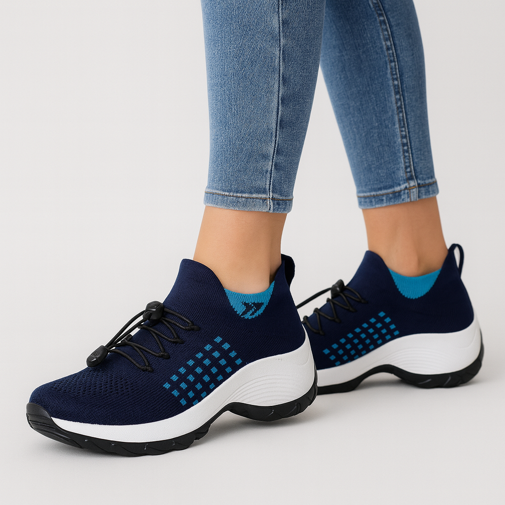 Zapatillas deportivas ortopédicas para mujer con suela ergonómica - Rheta