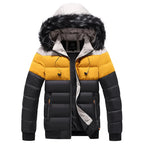 Parka térmica hombre invierno aislamiento resistente agua viento cálida diario - Kaler