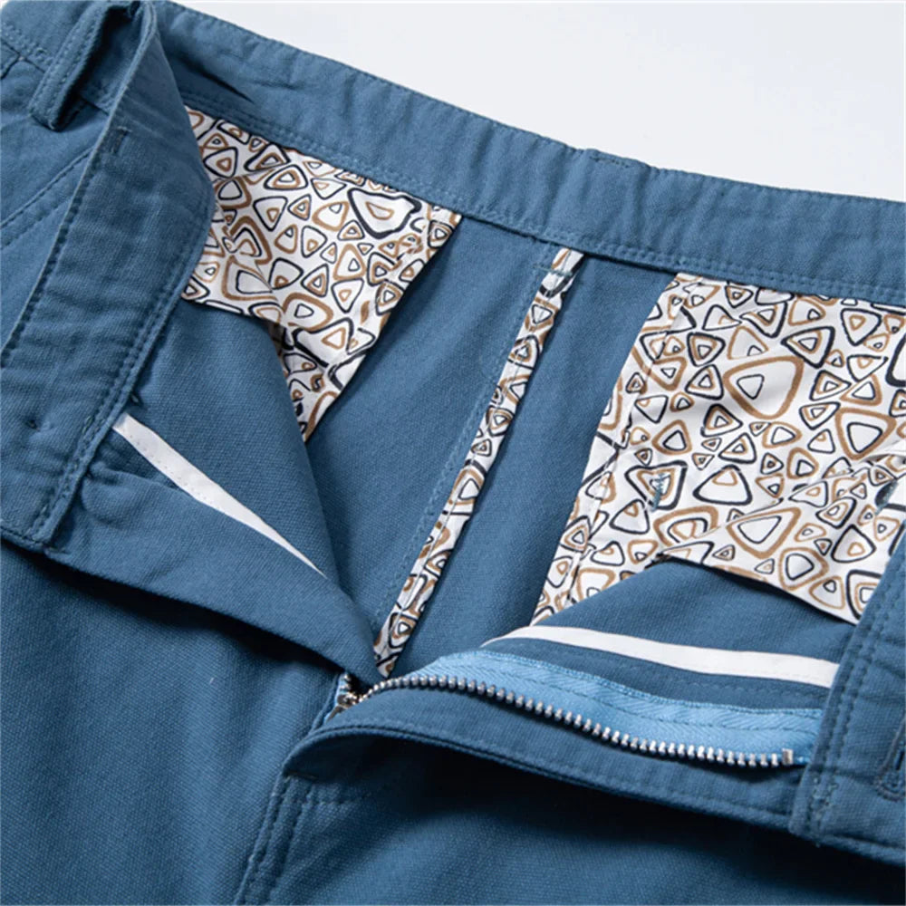 ‌Shorts casual con cierre frontal para hombre - Camden