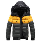 Parka térmica hombre invierno aislamiento resistente agua viento cálida diario - Kaler