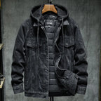 Chaqueta vaquera para hombre con capucha moderna - Elrick