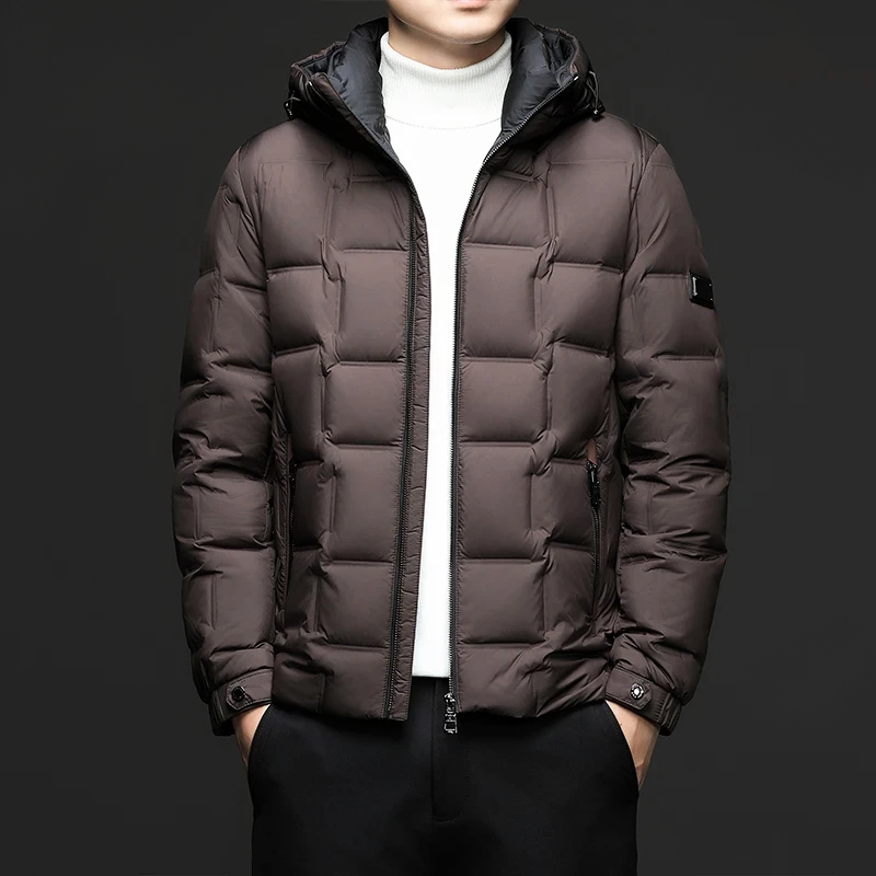 Chaqueta hombre monograma elegante versátil sofisticada materiales premium distinguida - Massimo