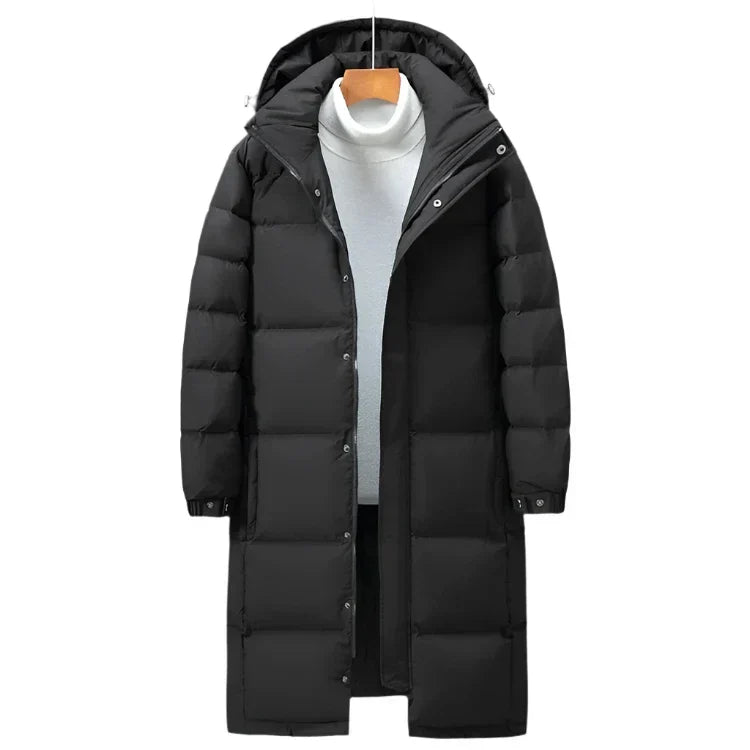 Abrigo largo invierno hombre aislamiento térmico impermeable resistente cálido - Kayne