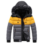 Parka térmica hombre invierno aislamiento resistente agua viento cálida diario - Kaler