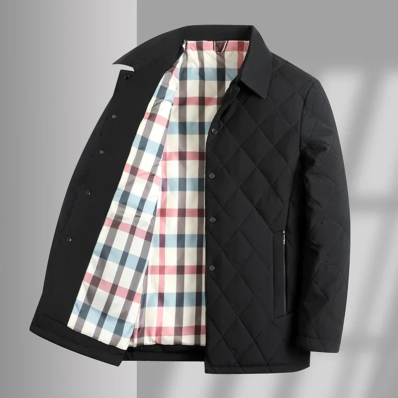 Chaqueta acolchada ligera hombre minimalista casual elegante aislamiento térmico - Napoleon