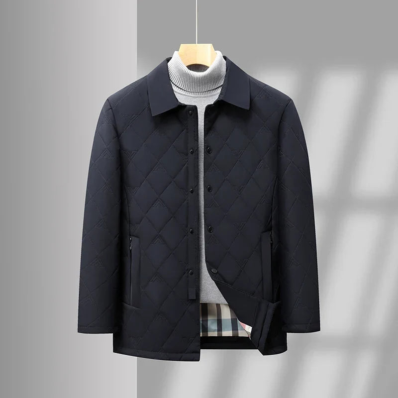 Chaqueta acolchada ligera hombre minimalista casual elegante aislamiento térmico - Napoleon