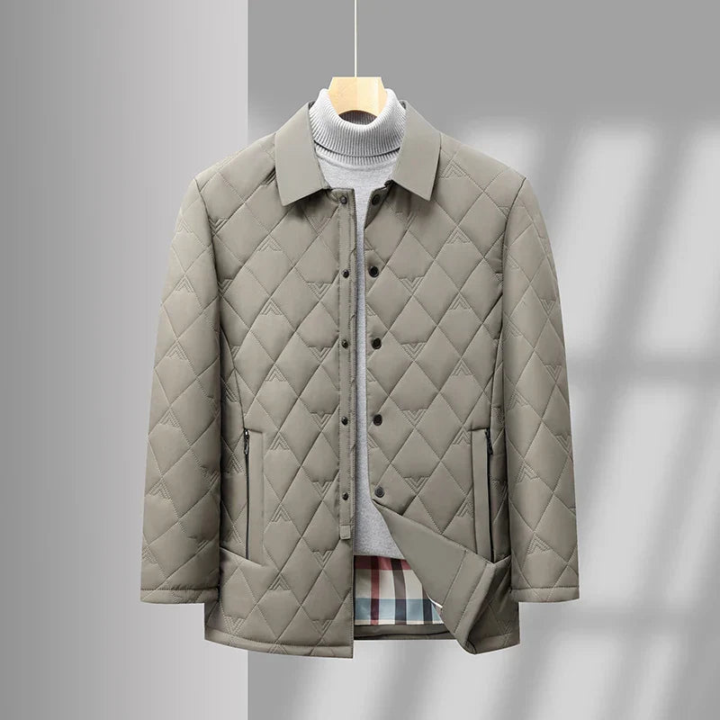 Chaqueta acolchada ligera hombre minimalista casual elegante aislamiento térmico - Napoleon