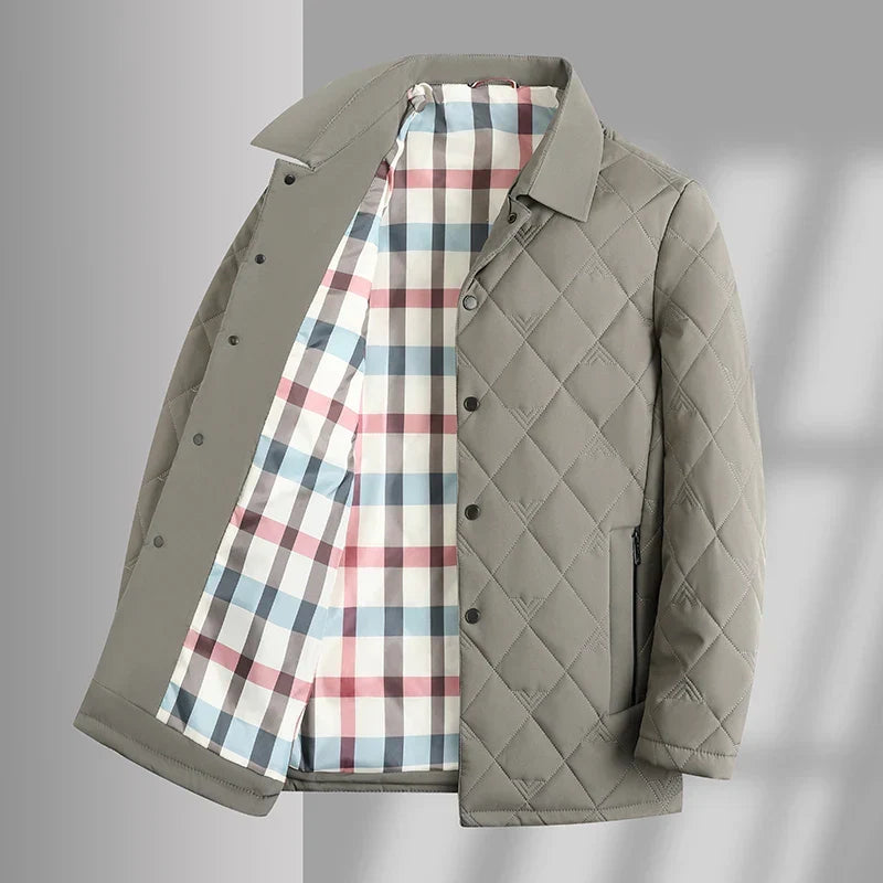 Chaqueta acolchada ligera hombre minimalista casual elegante aislamiento térmico - Napoleon