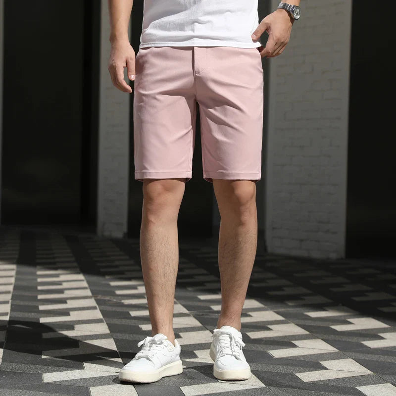 Shorts casual de corte recto para hombre - Rodrygo