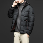 Chaqueta hombre monograma elegante versátil sofisticada materiales premium distinguida - Massimo