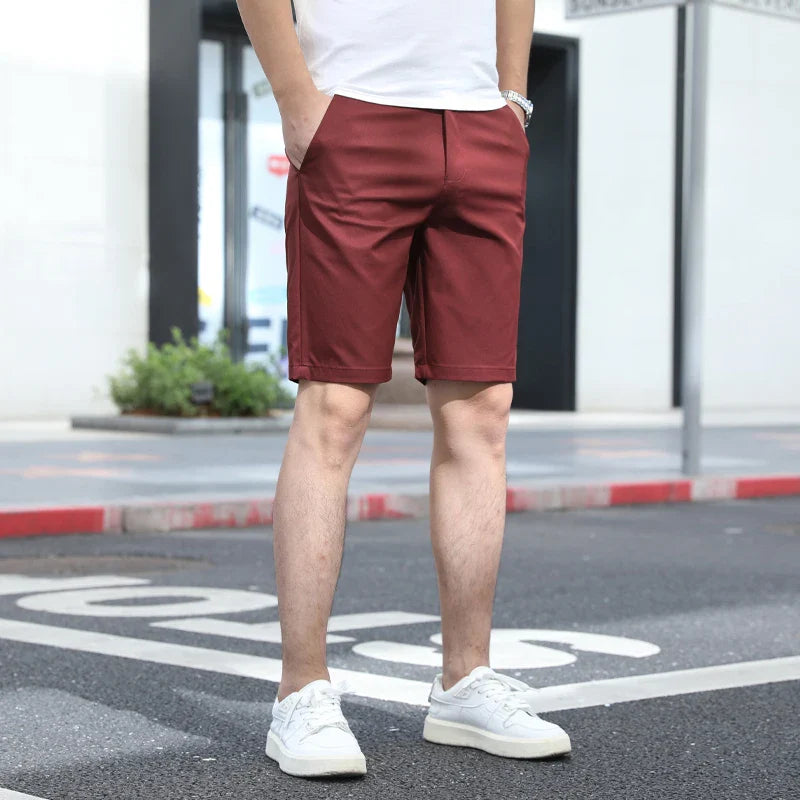 Shorts casual de corte recto para hombre - Rodrygo