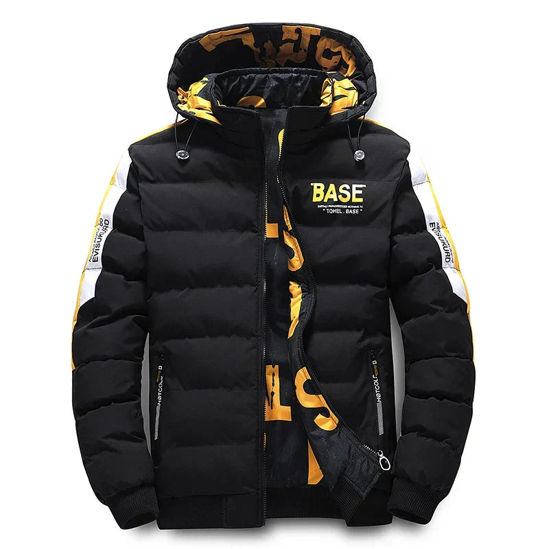 Chaqueta invierno hombre térmica impermeable resistente cálida abrigada diario - Thomas